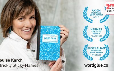 073: Global brand name whisperer and best-selling author on the subject of creating great brand names that can drive businesses to great success. The key criteria of a great brand name and the proper process to use in naming a brand (Louise Karch)