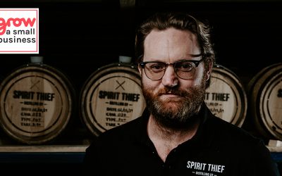 106: In 2015, established an independent bottling company, transitioning into brewing, distilling & maturing their own whisky. Only had 120L produced in their initial pilot casks and now currently producing 12,000L annually. (Brett Steel)